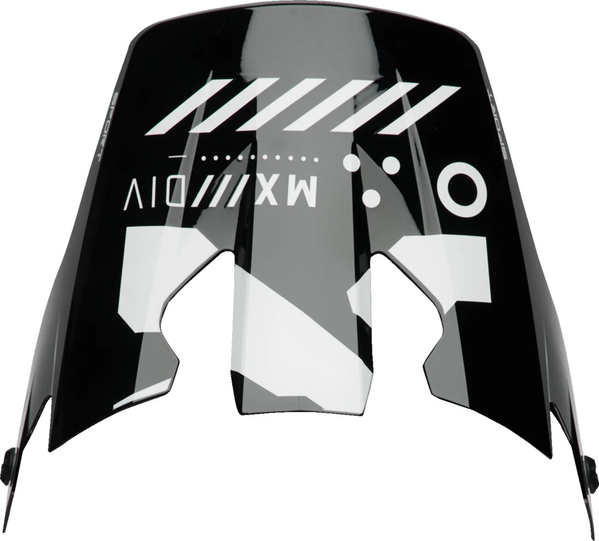 Thor Reflex Sport Helm Visier - Strike Schwarz / Rot - Thor