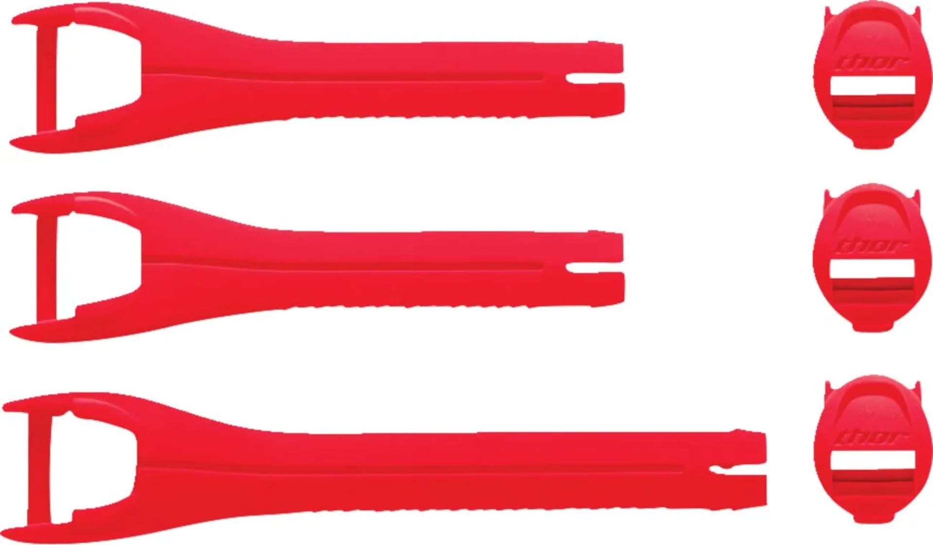 Thor Blitz XR Boot Strap Kit - Red - Thor