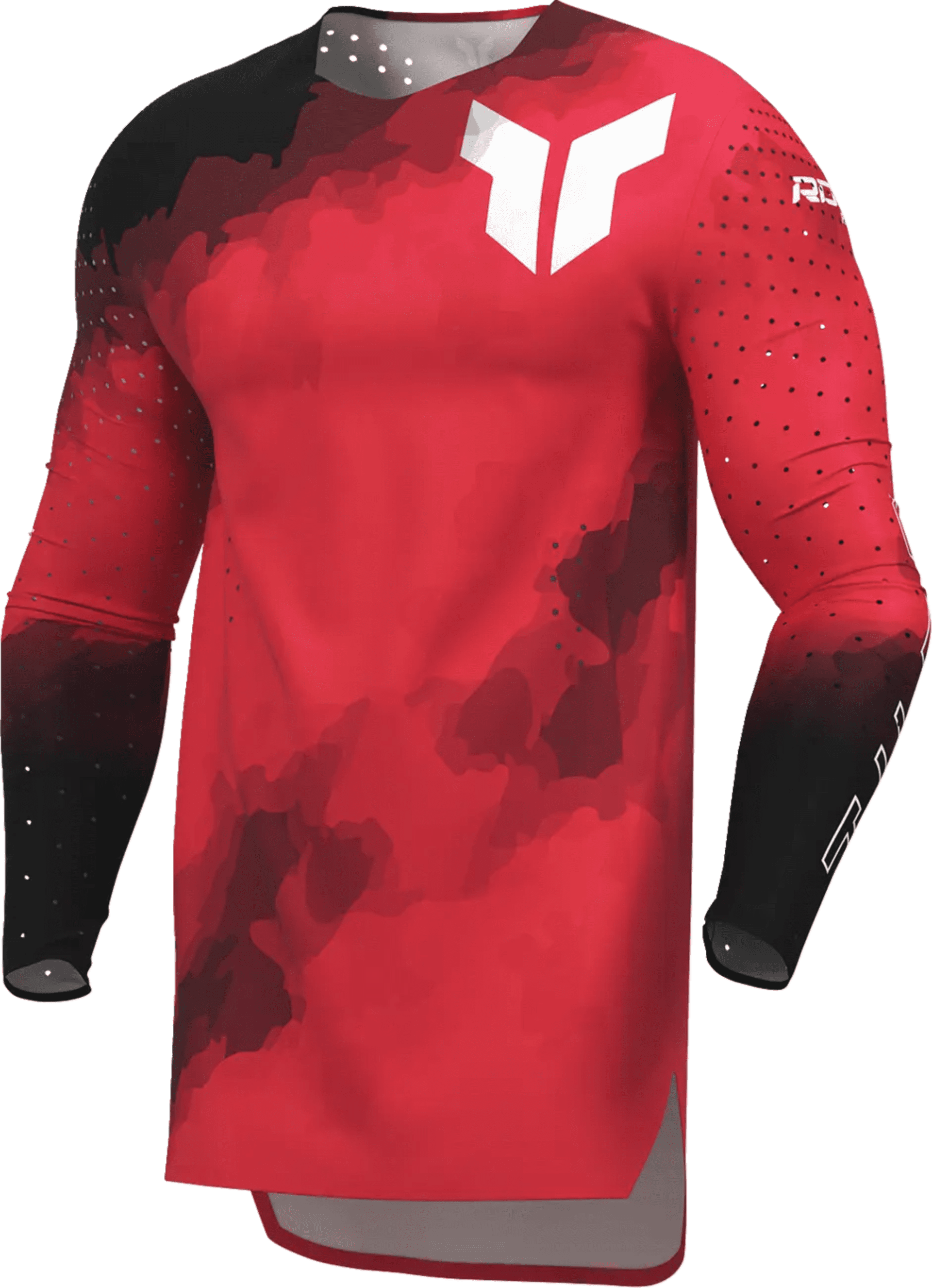 Thor Sportmode Jersey - Carbon Black/Red - Thor