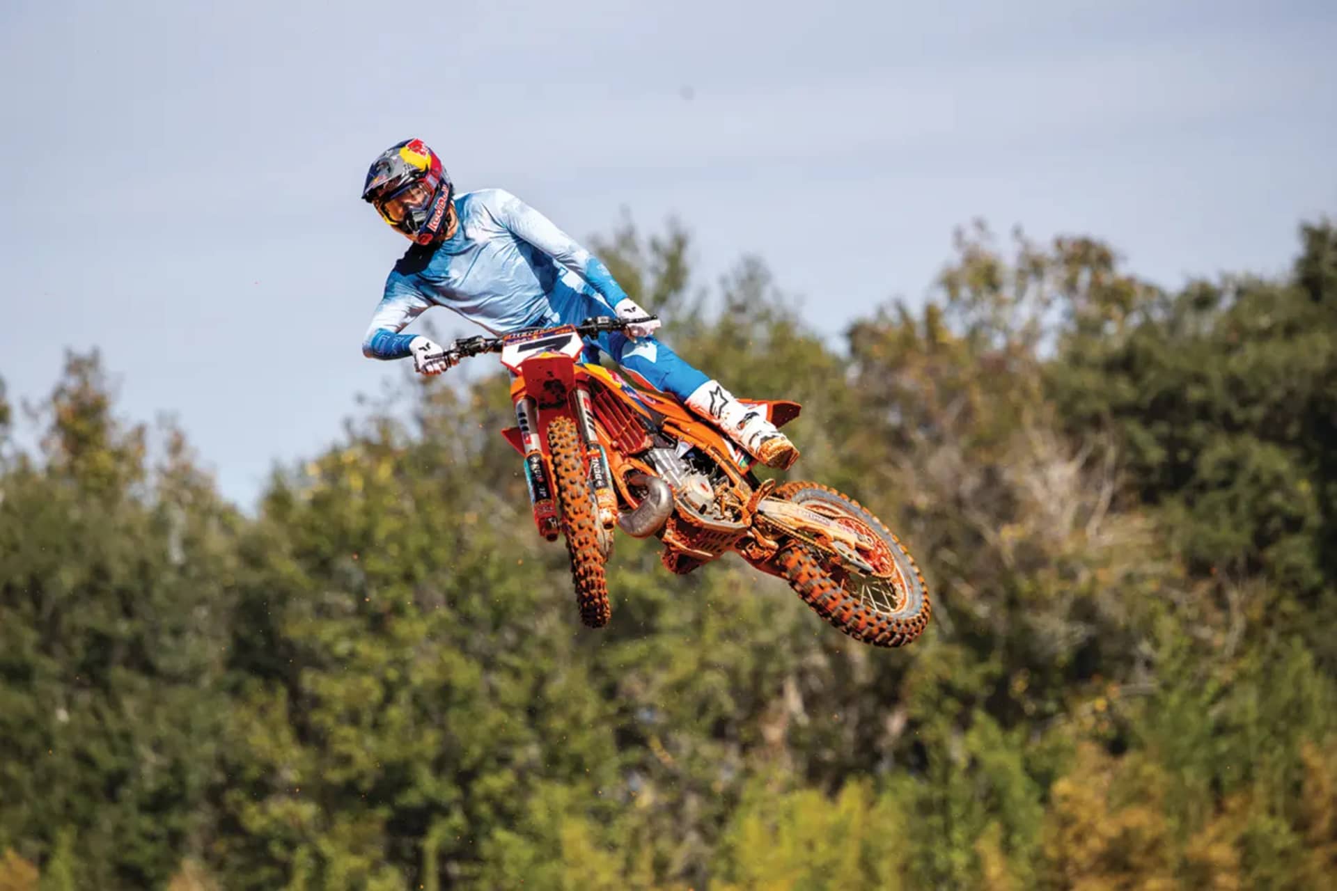 Pantalon Thor Sportmode - Carbon Electric Blue/Powder Blue - Thor