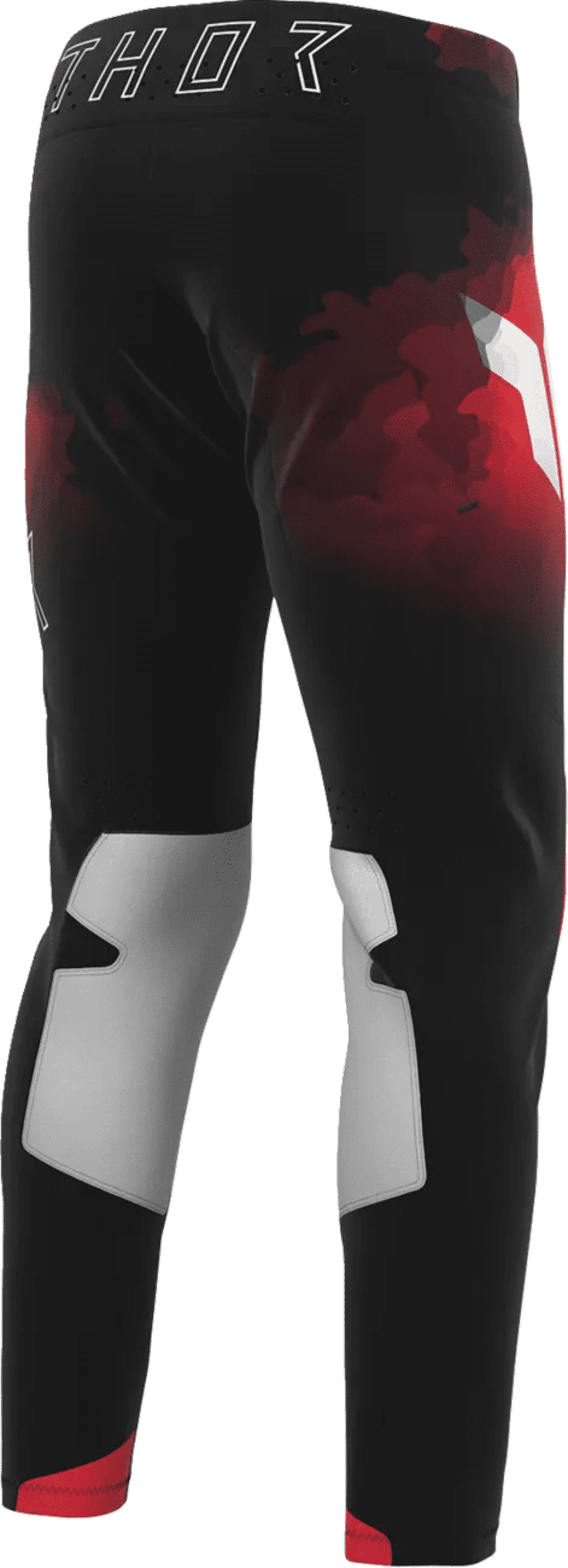 Thor Sportmode Bukser - Carbon Sort/Rød - Thor