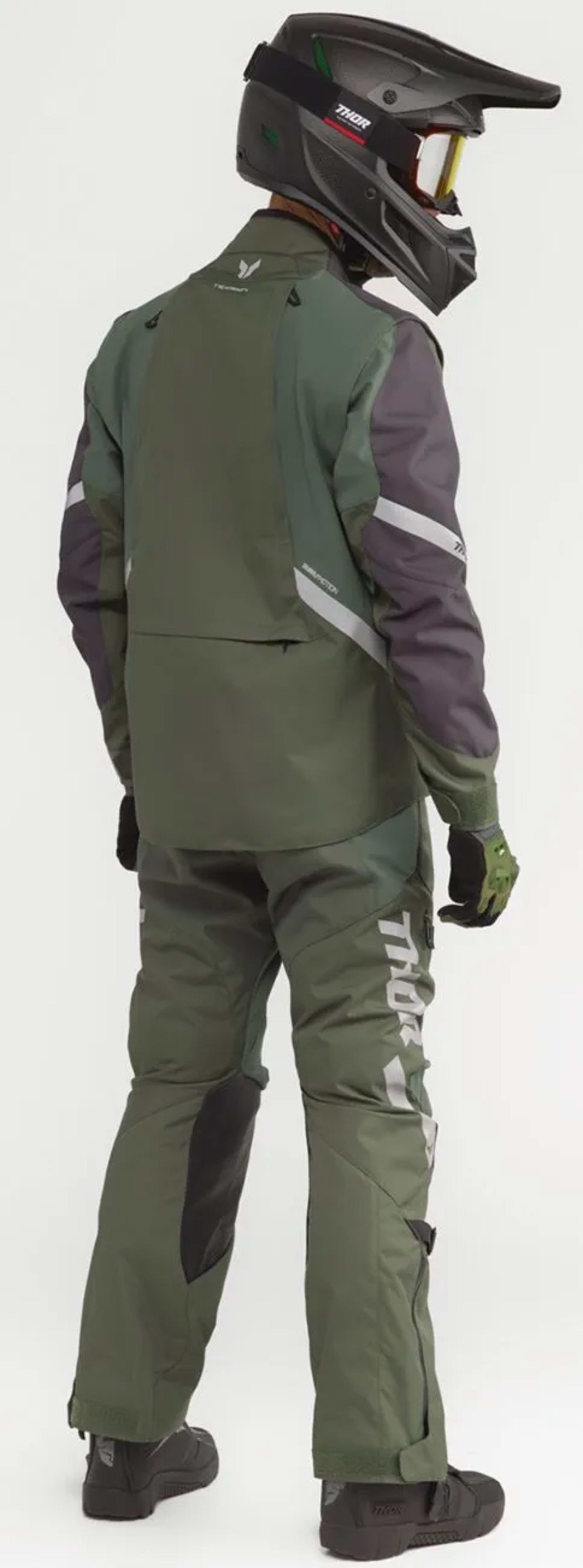 Thor Terrain Pant - über dem Stiefel - army/charcoal - Thor