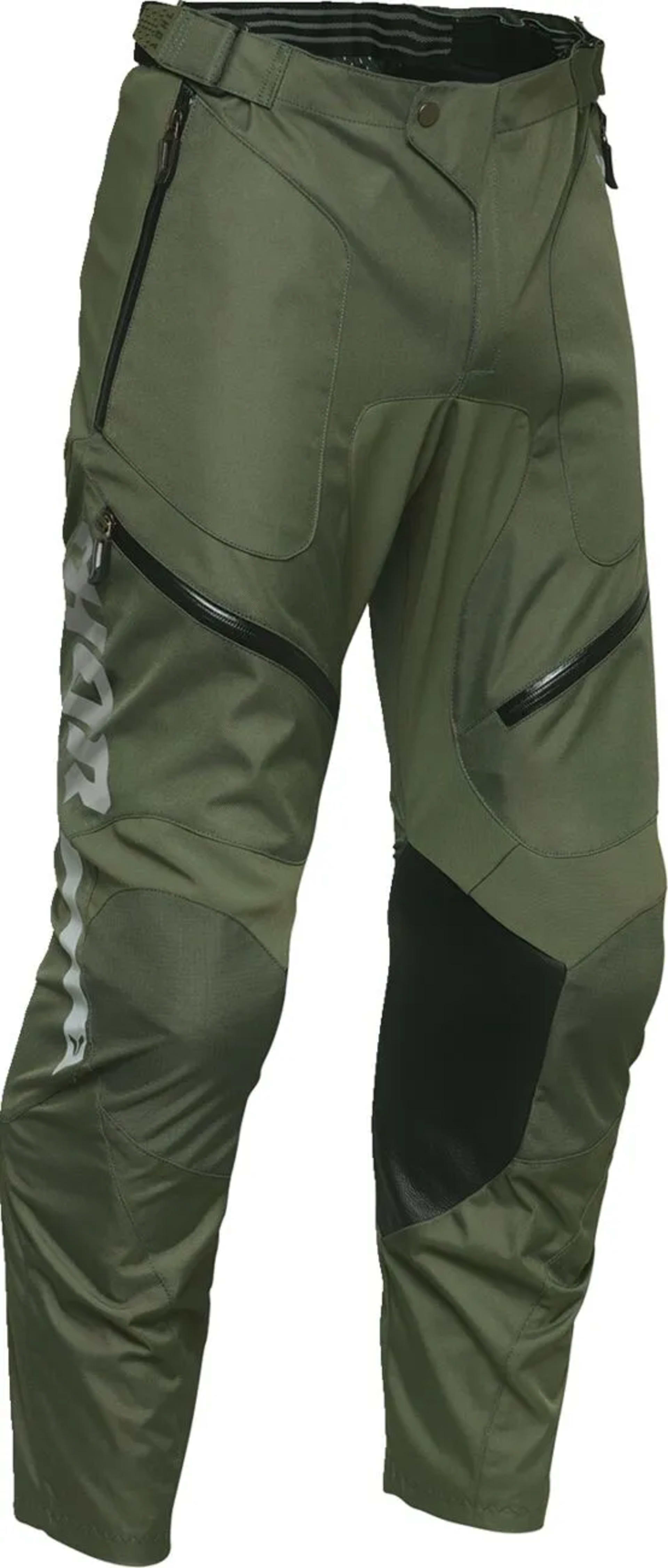 Thor terrain pant - in the boot - army/charcoal - Thor - Motocross Parts