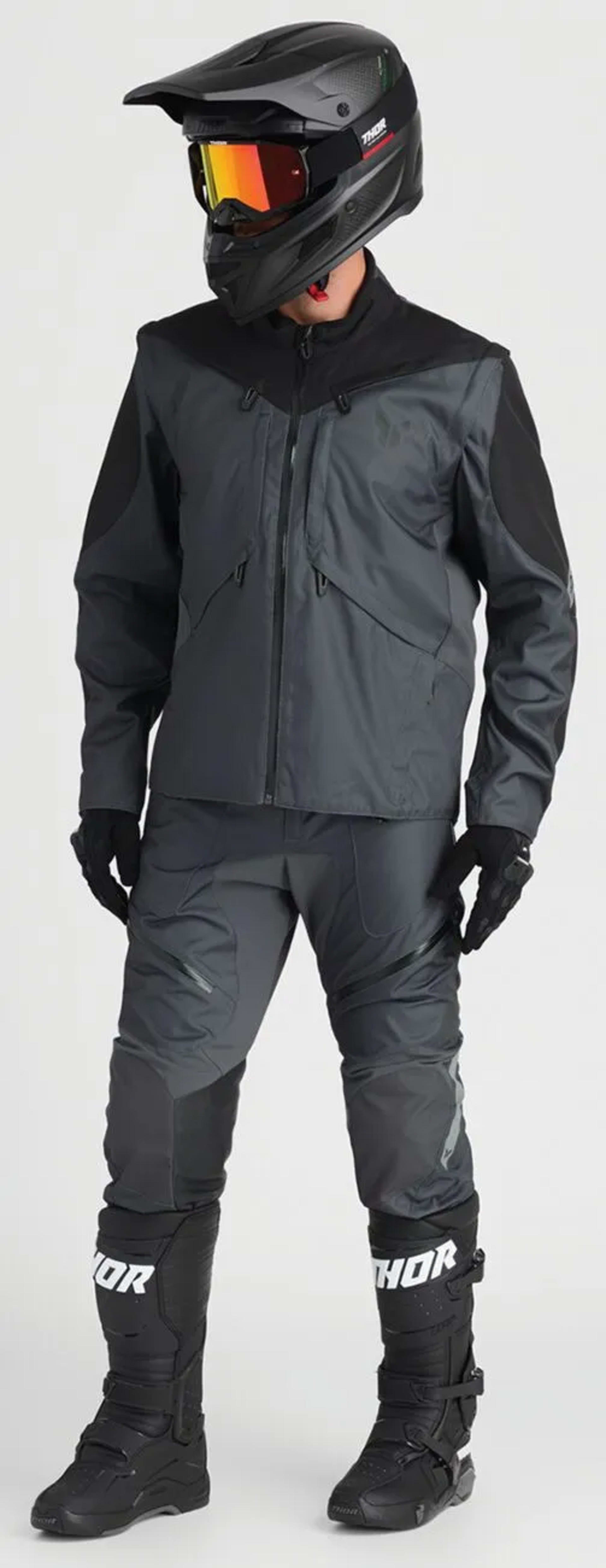Pantalon Thor terrain - dans la botte - anthracite - Thor
