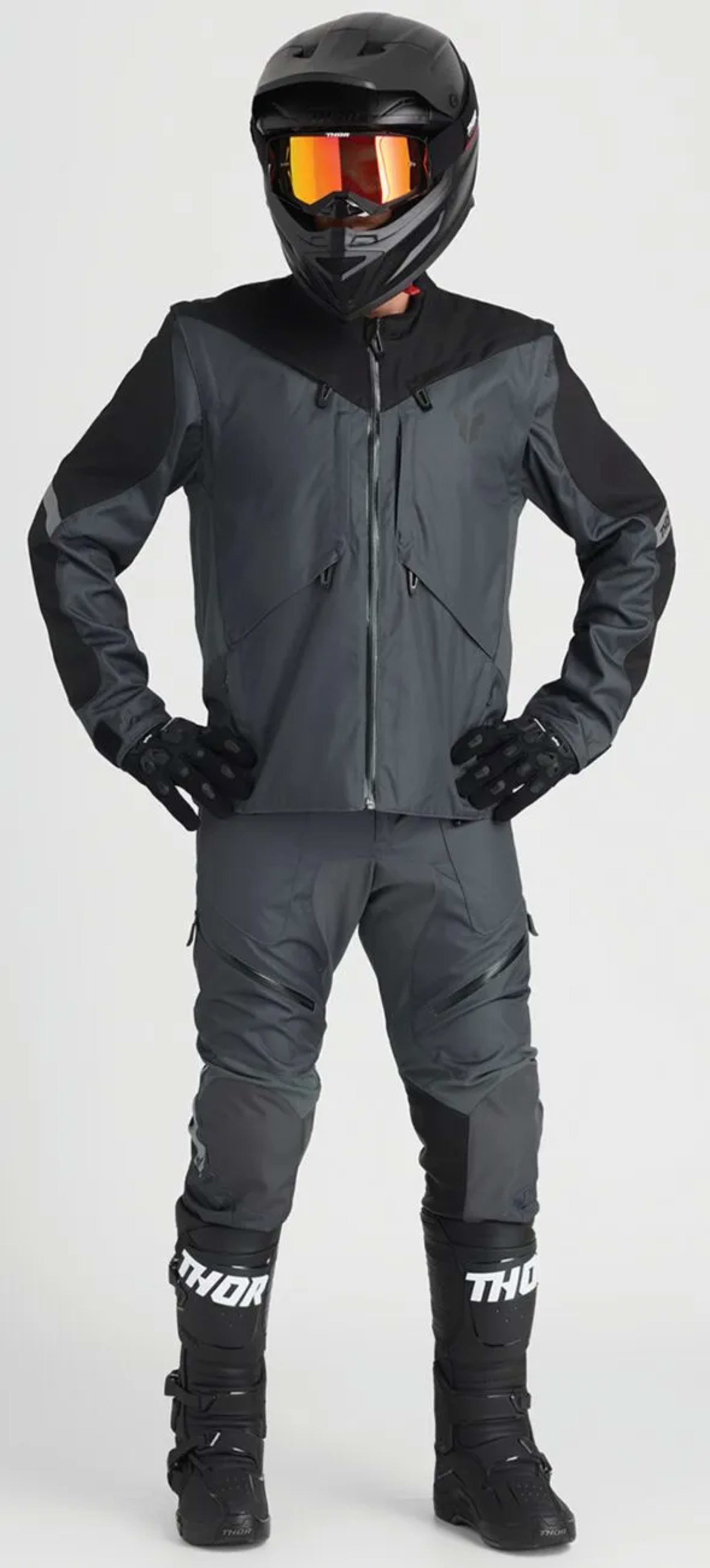 Pantalon Thor terrain - dans la botte - anthracite - Thor