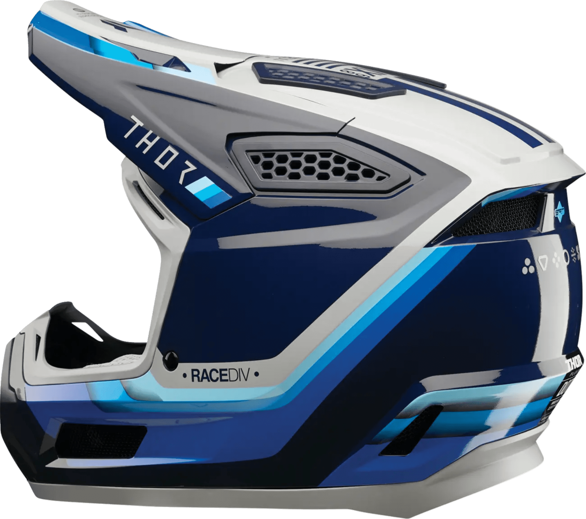 Thor fleet Helmet - defy blue/gray - Thor