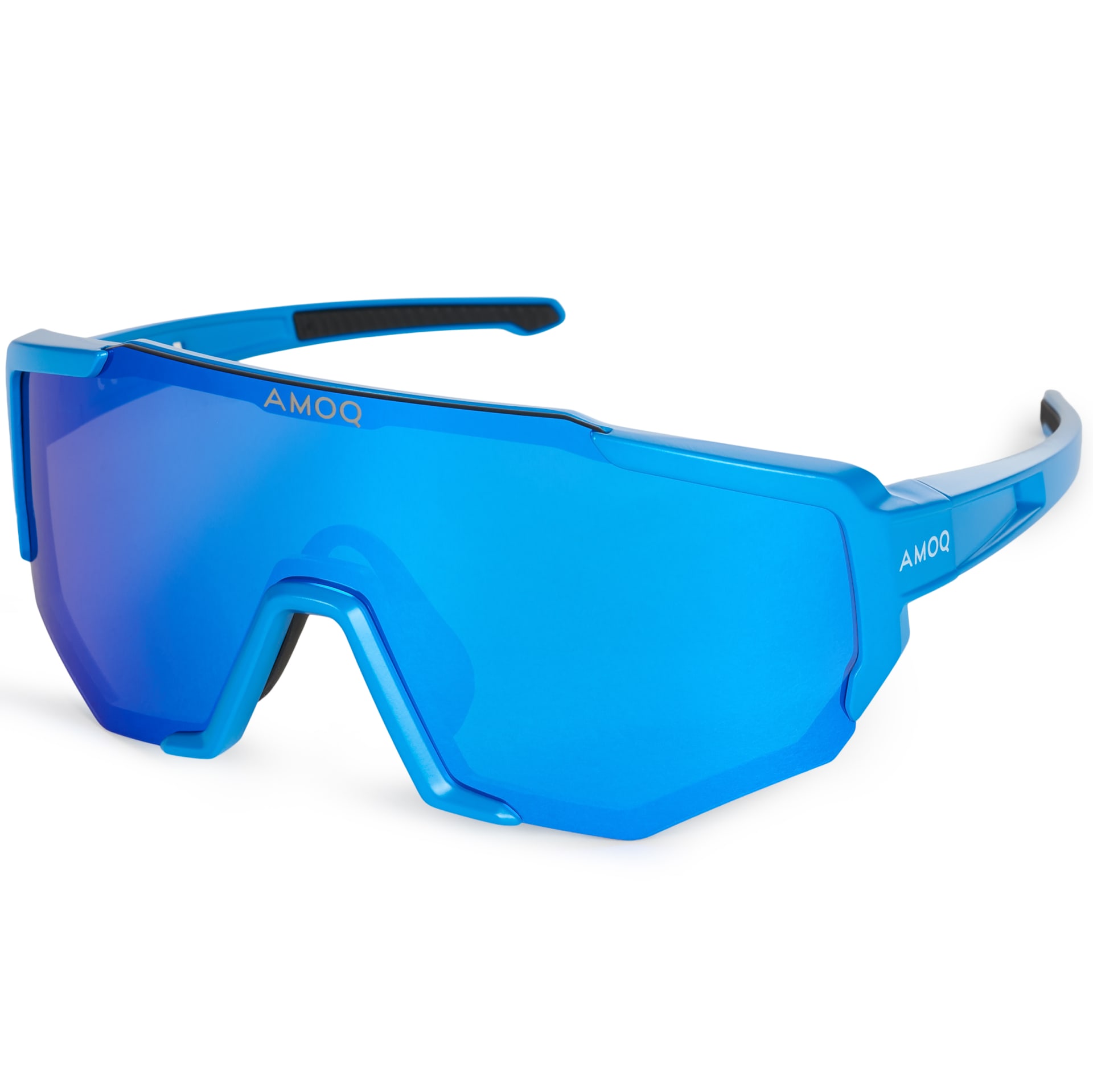 AMOQ Blast Sonnenbrille, polarisiert, blau/blau verspiegelt - AMOQ - Motocross Parts