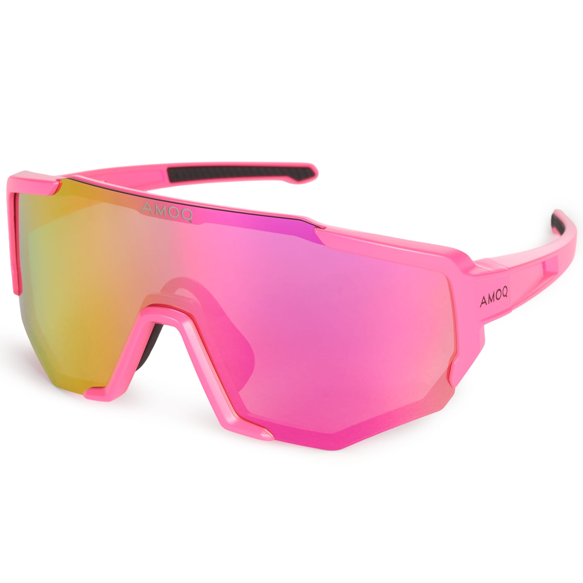 AMOQ Blast-solglasögon, polariserade, rosa/rosa spegelglas - AMOQ - Motocross Parts