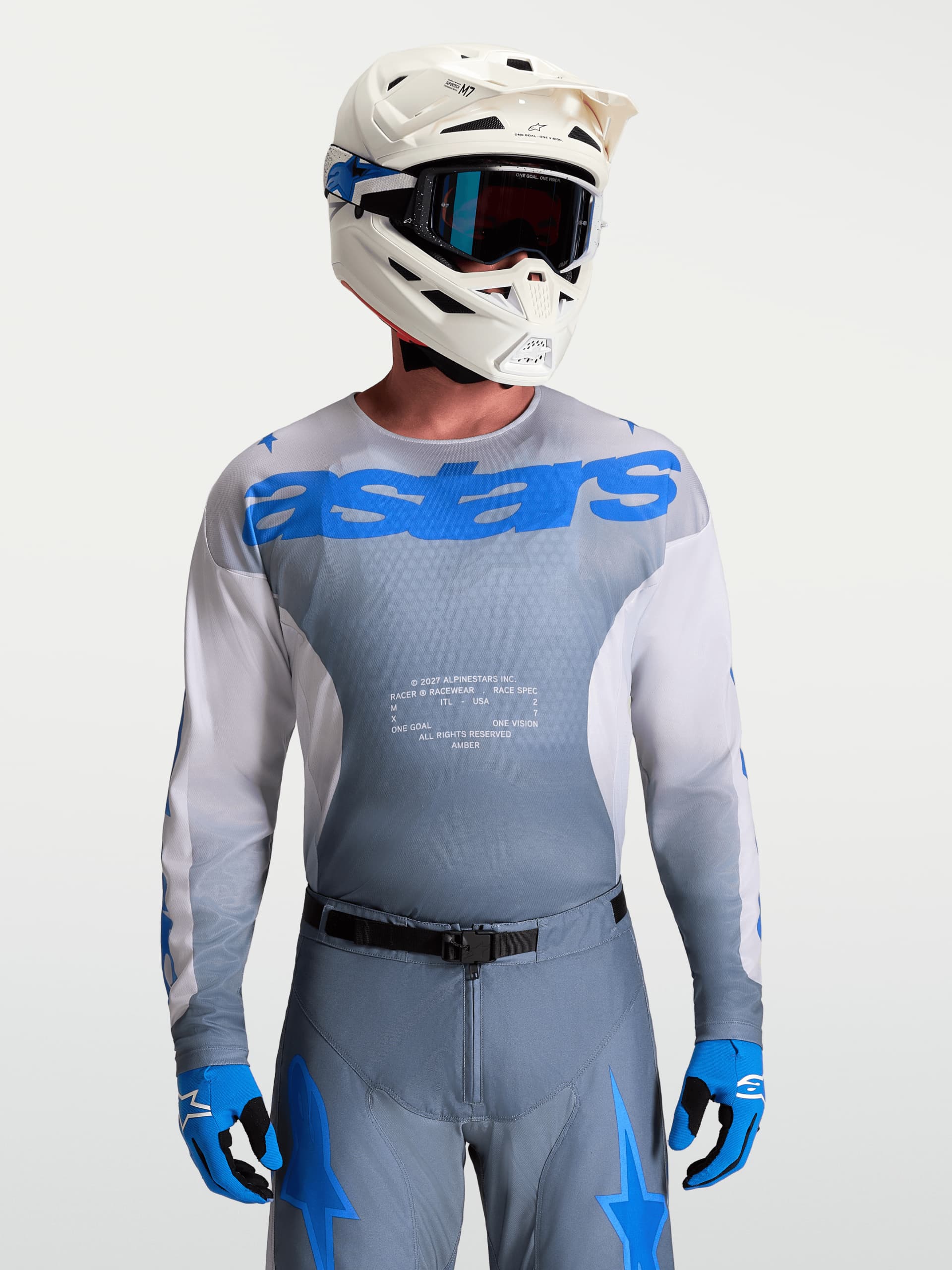 Alpinestars 2027 Racer Amber Jersey - Alpinestars - Motocross Parts