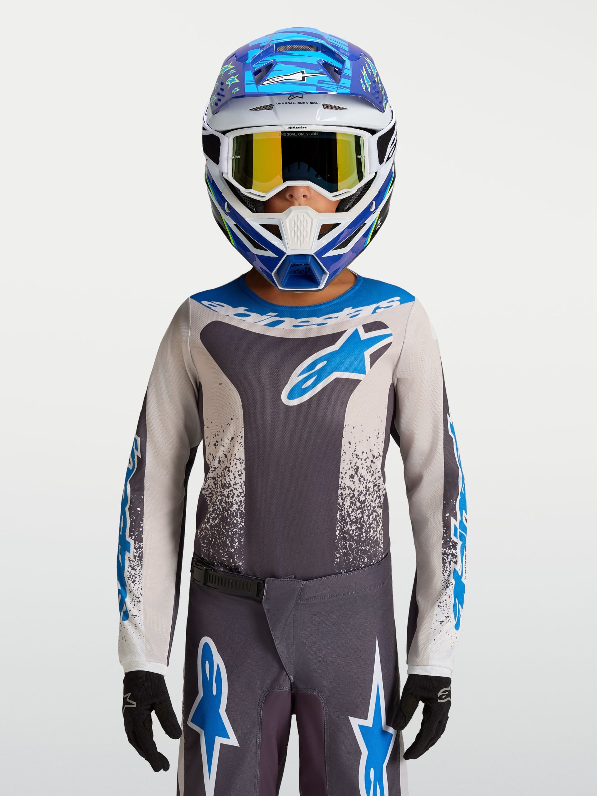 Alpinestars 2027 Youth Fluid Drag Jersey Alpinestars 2027 Youth Fluid Drag Jersey - Alpinestars - Motocross Parts