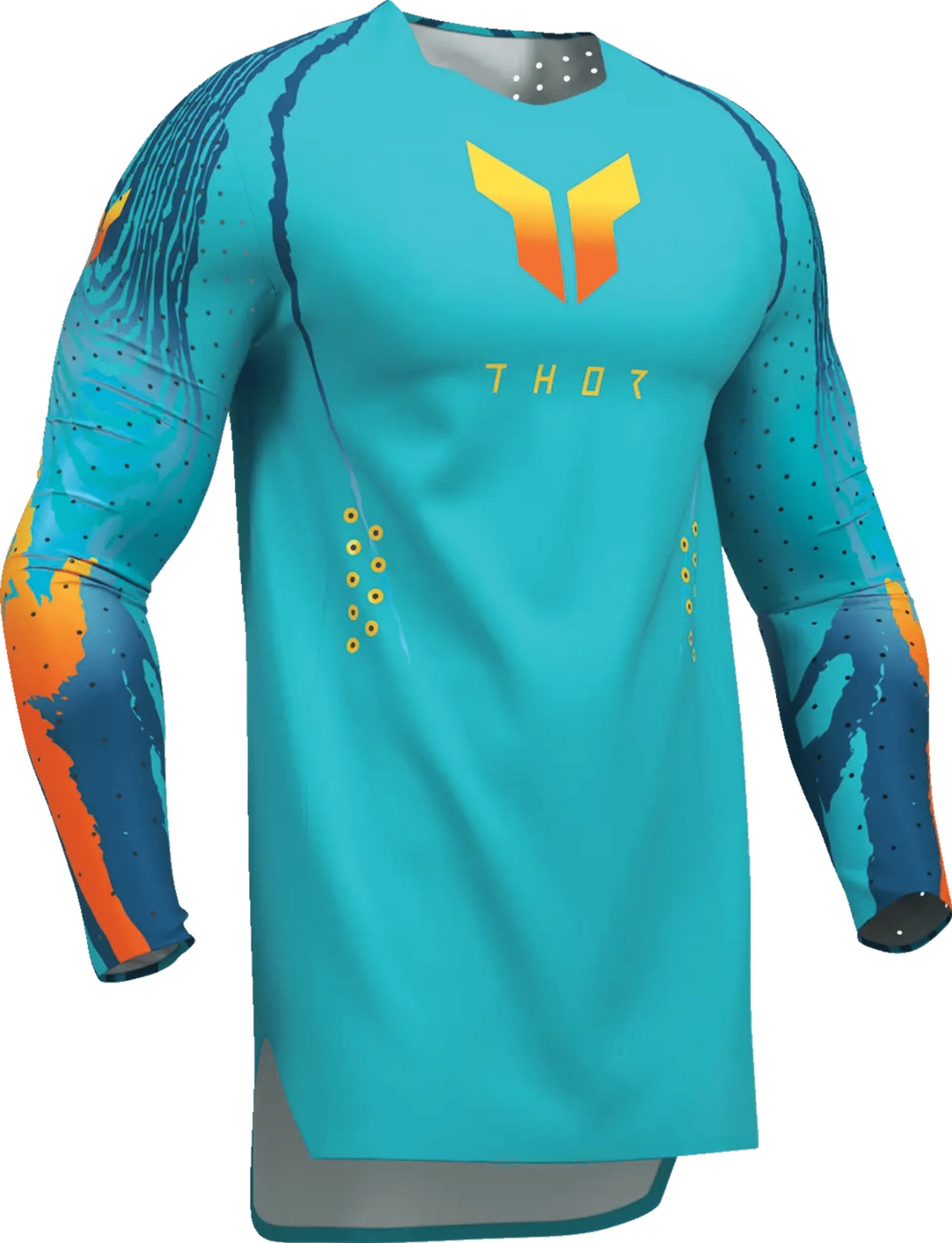 Thor Sportmode Jersey - Damascus Aqua - Thor