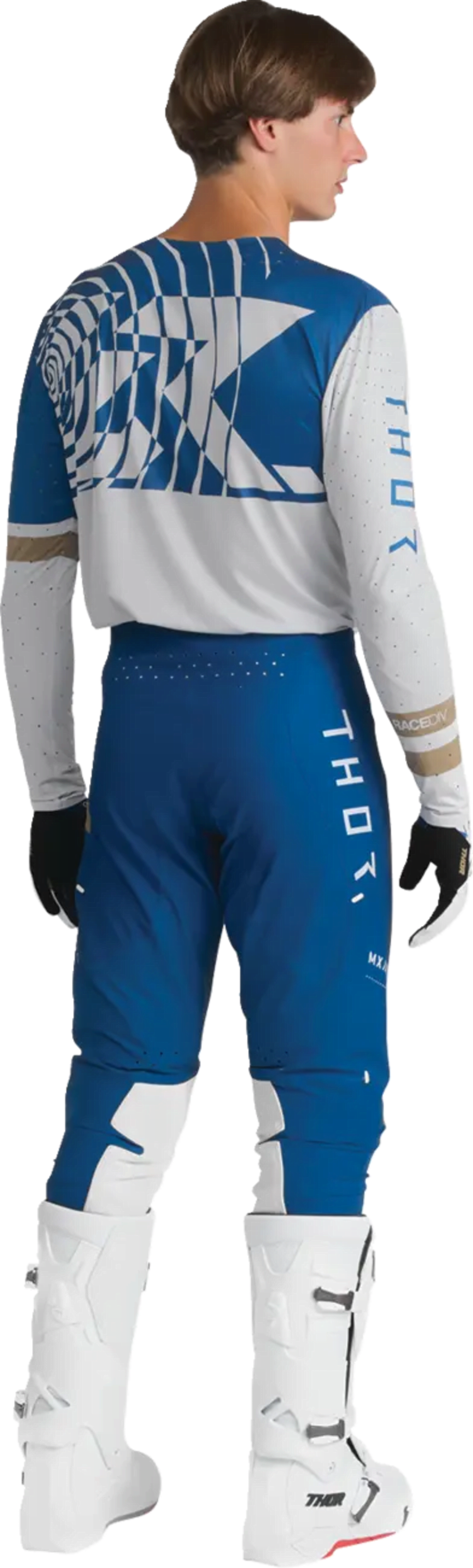 Thor Sportmode Jersey - Mind Control Light Gray/Blue - Thor