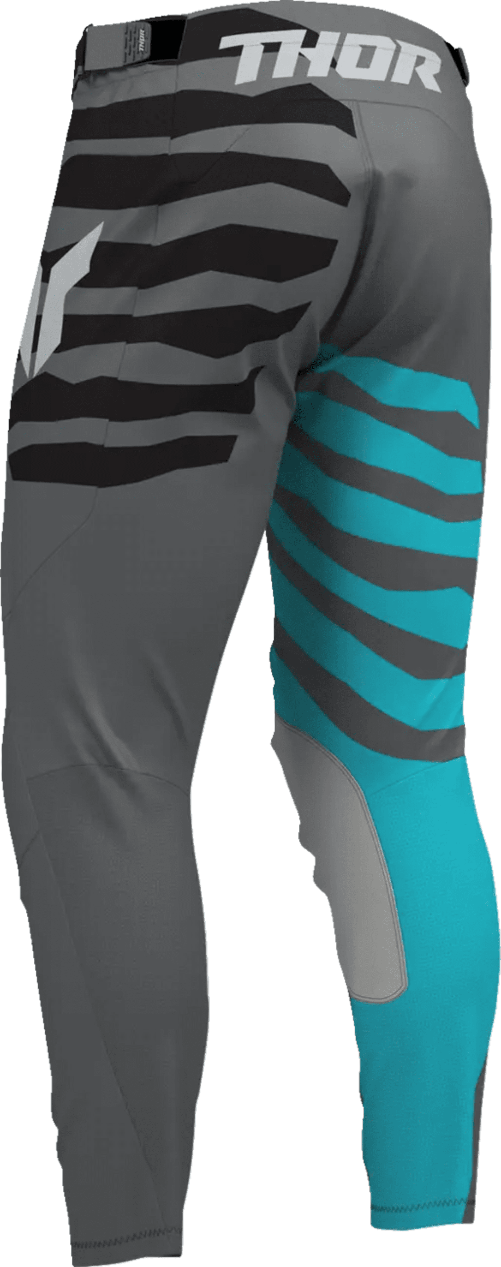 Thor Launchmode Pant - Shredder Charcoal/Aqua - Thor