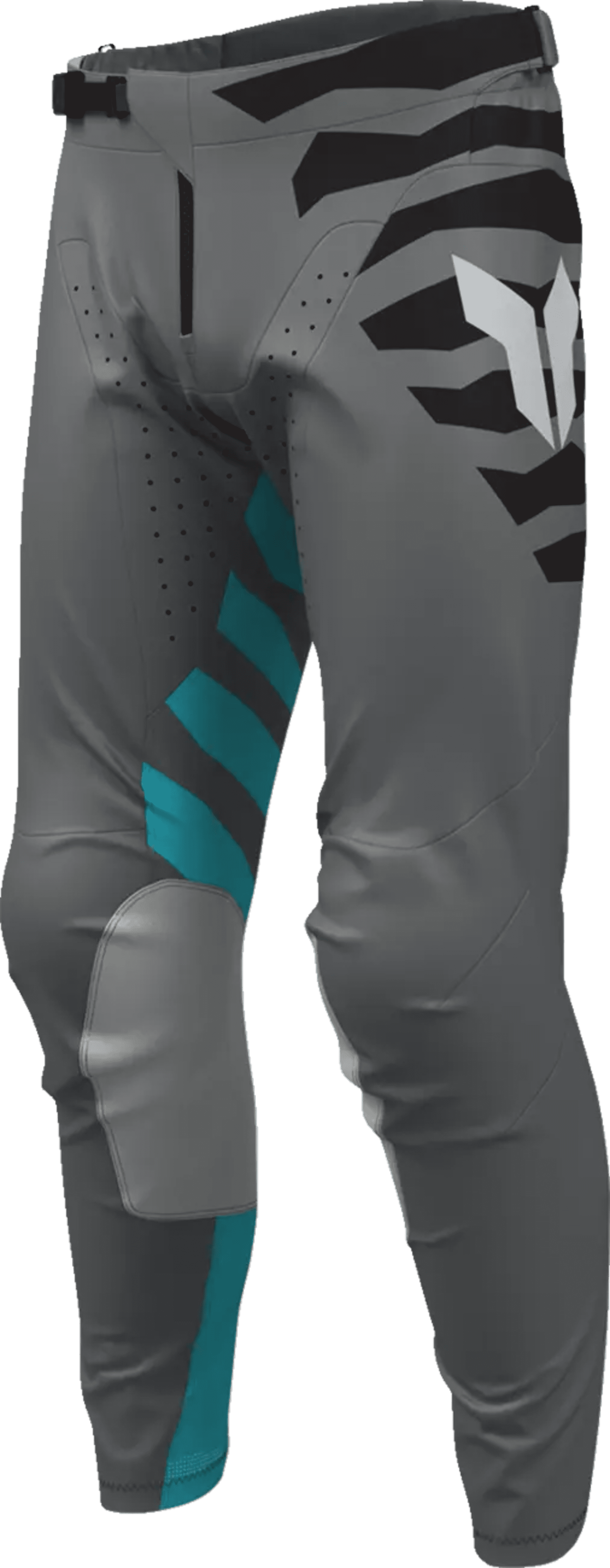 Thor Launchmode Pant - Shredder Charcoal/Aqua - Thor