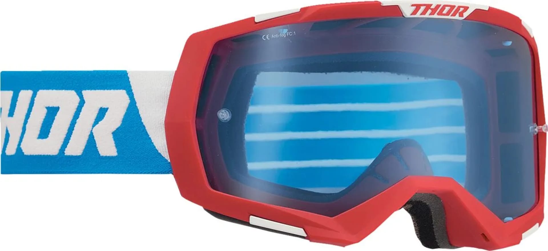 Thor regiment goggle - red/white/blue - Thor - Motocross Parts