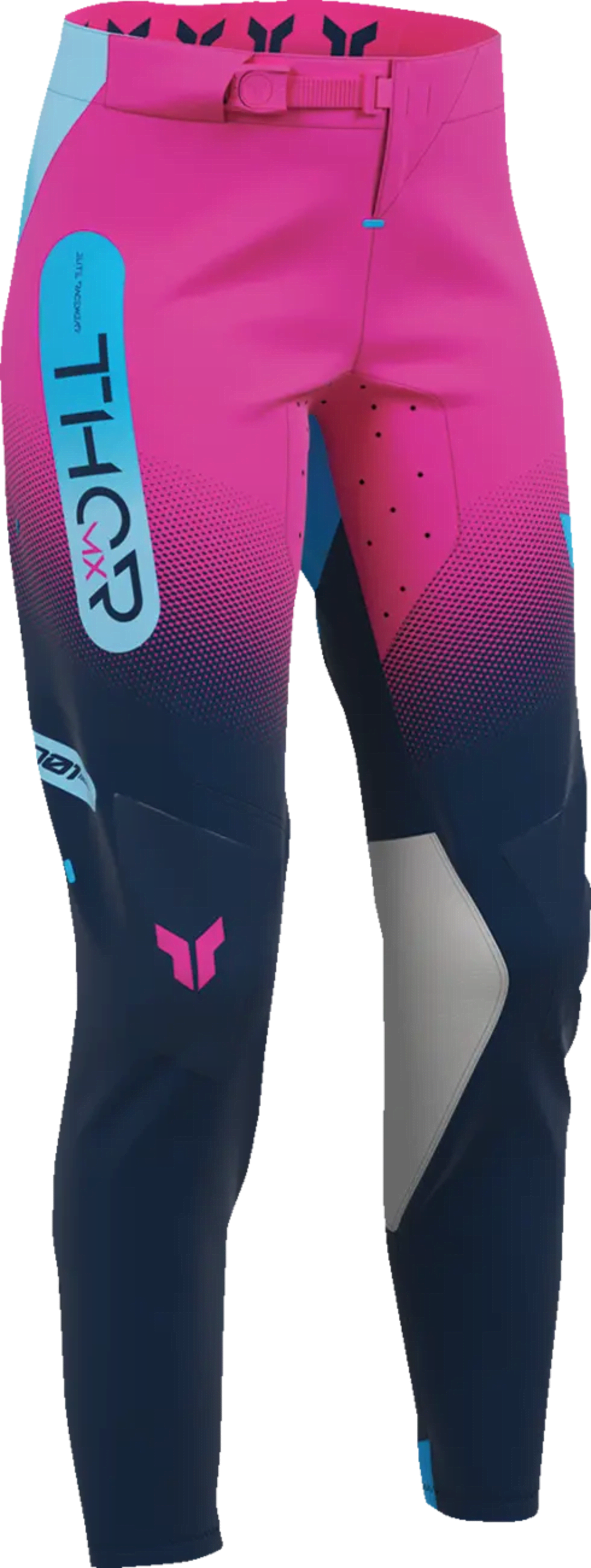 Thor Women Sportmode Pant - Merge Navy/Fuchsia