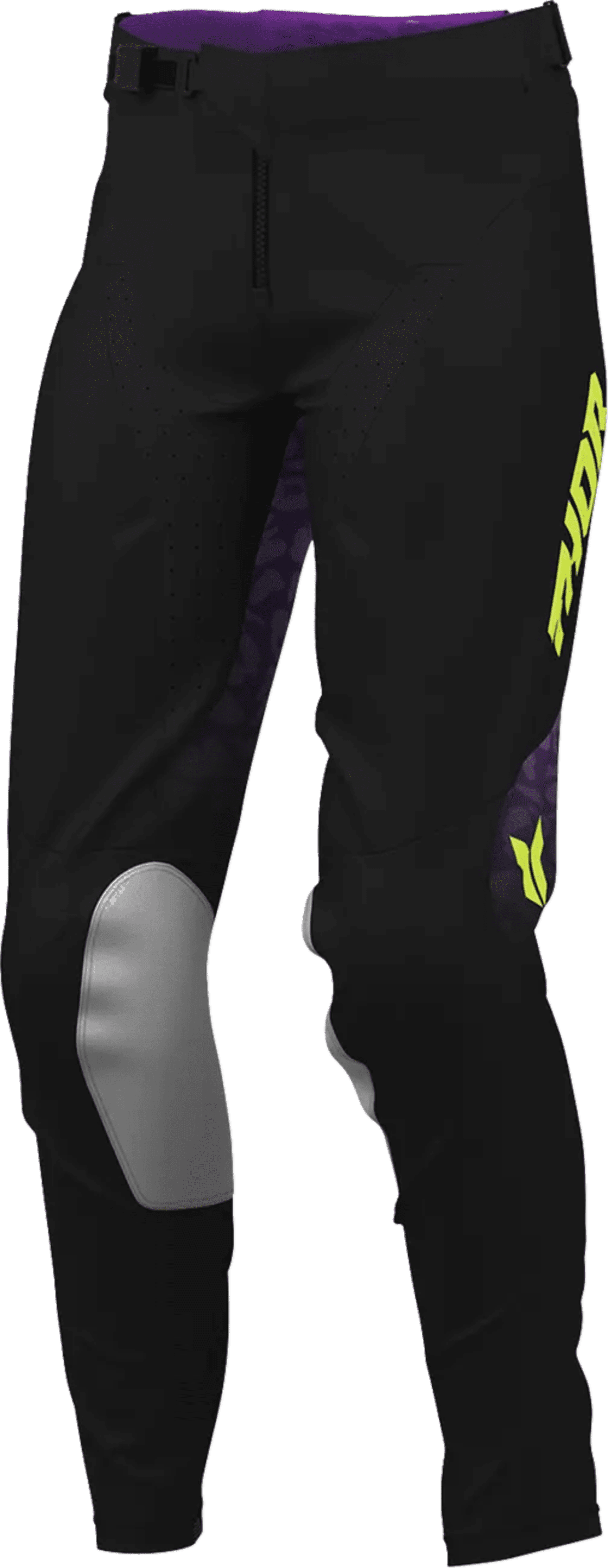 Thor Women Launchmode Pant - Spotted Black/Purple - Thor
