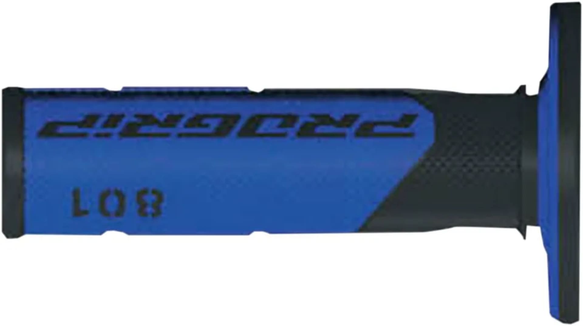 Poignées Pro Grip 801 Hybrid Duo-Density Cross - noir/bleu - Progrip