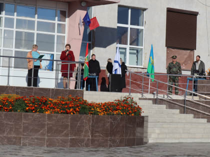 Торжественные проводы военнослужащих-контрактников