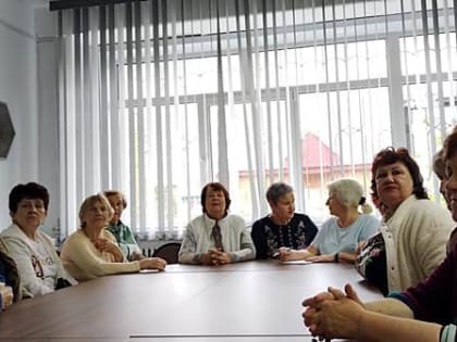 Депутаты Городской Думы встретились с ветеранами города