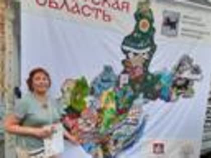 Мастерицы Зиминского района приняли участие в презентации вышитой карты Иркутской области