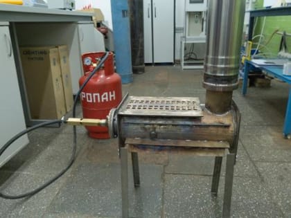 Ученые из Томска разработали портативную печь на газовом топливе