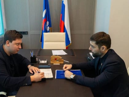 Развитие МГЕР в Иркутской области обсудил Даниил Литвинов с депутатом Государственной Думы Александром Якубовским