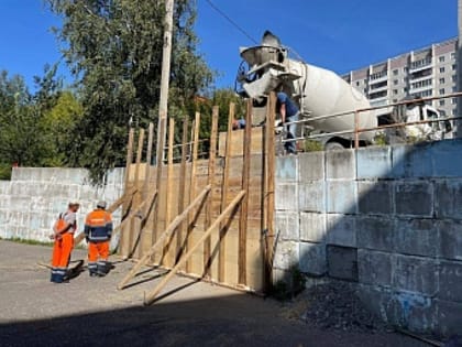 Завершение работ по благоустройству в микрорайоне Университетский