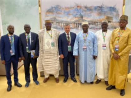 Глава Приангарья принял участие в форуме "Россия - Африка" в Петербурге