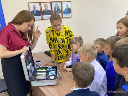 В Тайшете школьников познакомили с работой транспортной полиции