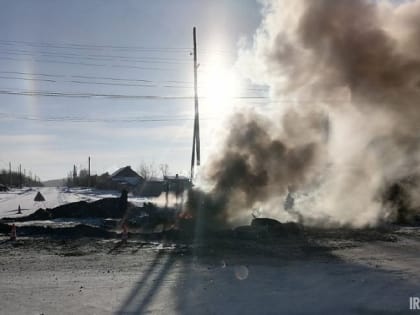 В Балаганске устранили коммунальную аварию