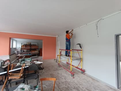 Ремонт идёт по графику