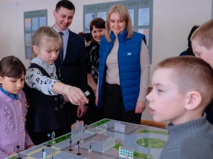 В селе Казачье Боханского района по партийному проекту «Новая школа» открыли современный класс ОБЖ