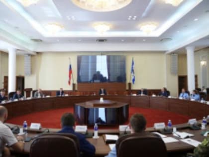 В правительстве Приангарья обсудили обеспечение безопасности в день выборов