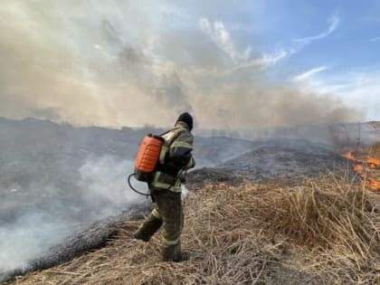 Населенный пункт, СНТ, завод и автоцентр спасли от огня пожарные в Иркутской области