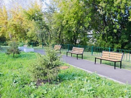 Завершение благоустройства территорий в Иркутске