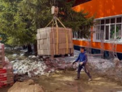 Капремонт ДК «Горняк» продолжается
