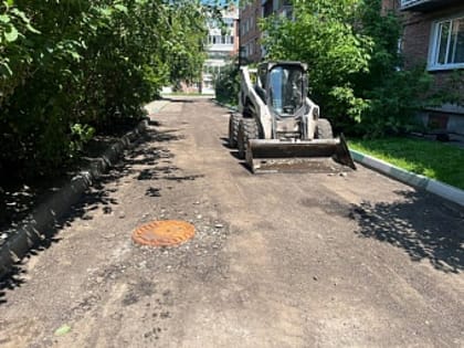 Благоустройство дворов в Иркутске