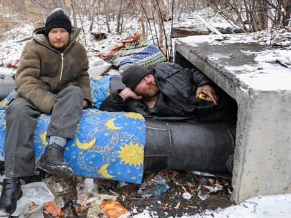 В Усть-Куте бомж Фунтик замерз на кладбище