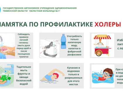 Профилактика холеры