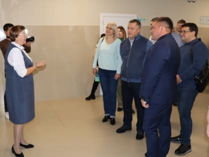 Наталья Дикусарова в рамках рабочей поездки посетила ряд объектов Чунского района