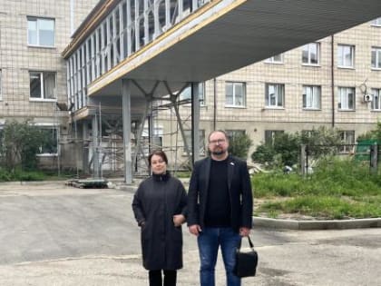 Новый крытый переход появится в Ангарске между зданиями бывшей БСМП и перинатального центра