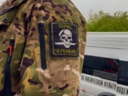 Ещё одна группа добровольцев-контрактников…
