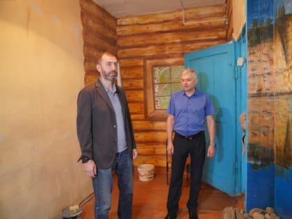 Ремонт начался в школьном музее с. Узкий Луг в рамках инициативного проекта