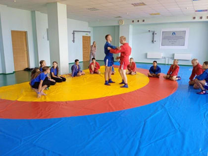 Первую в Слюдянском районе секцию самбо открыли в школе №7 в Слюдянке