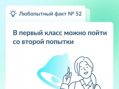 Если первокласснику сложно учиться, он может заново пойти в школу в следующем году