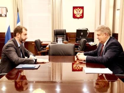 Полпред президента в СФО Анатолий Серышев и председатель ЗС Приангарья Александр Ведерников обсудили вопросы поддержки участников СВО