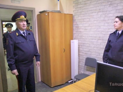 Генерал Ильичёв побывал в полиции Тайшетского района