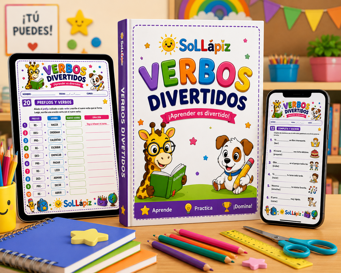 Verbos en inglés divertidos