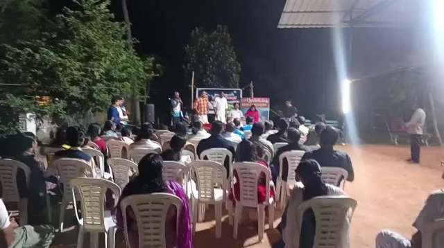 Floodlight opening ceremony, special memento to our chief Guest Mr. M  Vincent Kovalam MLA